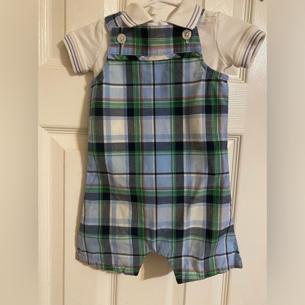 New Crown & Ivy Baby Jon Jon Outfit